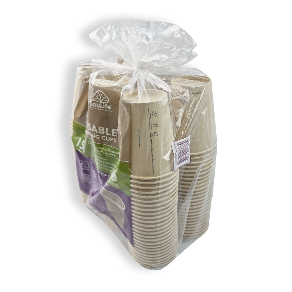 Bamboo Pulp Cups 150PC