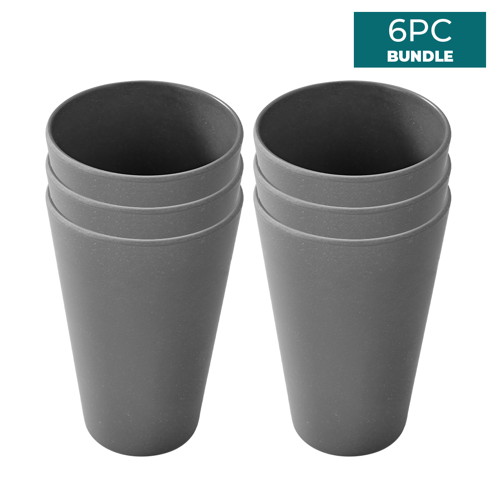 All Natural 400ml Dinner Cup 6PCs Bundle