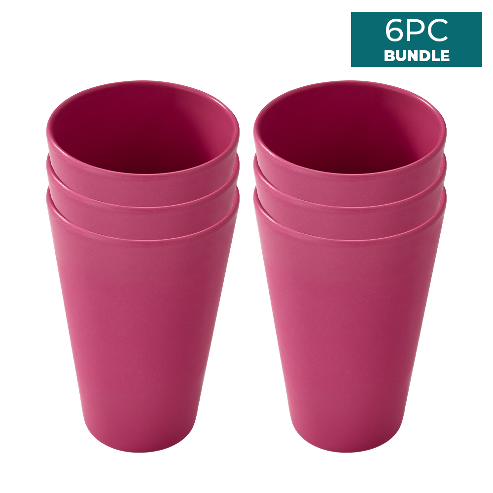 All Natural 400ml Dinner Cup 6PCs Bundle - EcoSouLife