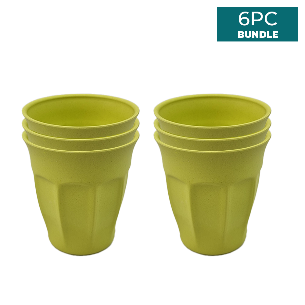 Bamboo 205ml Café Latte Tiny 6PCs Bundle - EcoSouLife