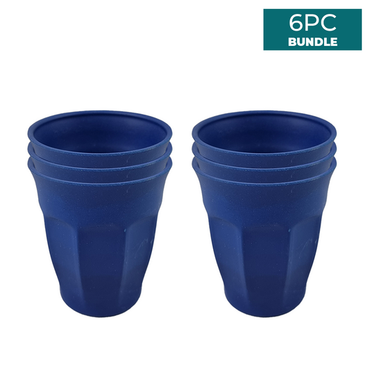 Bamboo 235ml Café Latte Standard 6PCs Bundle - EcoSouLife