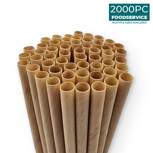 Wooden Straws 2000PC - EcoSouLife