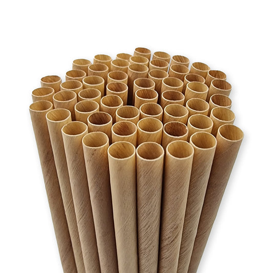 Back to Nature Wooden Straws - 500 Piece Bundle