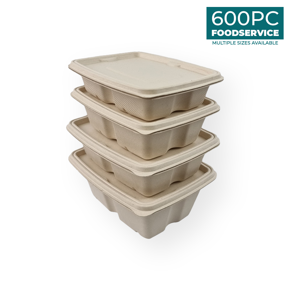 Harvest Leakproof Rectangular Container 600PC - EcoSouLife