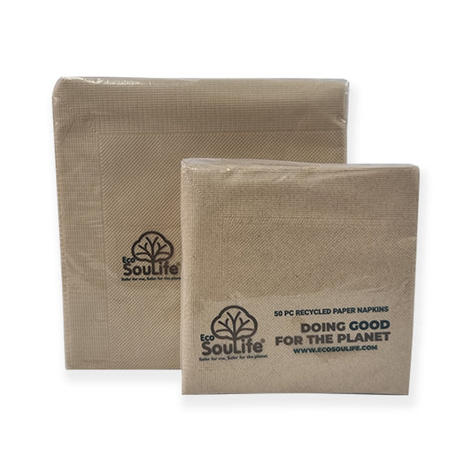 Recycled Paper Napkin 50PC - EcoSouLife