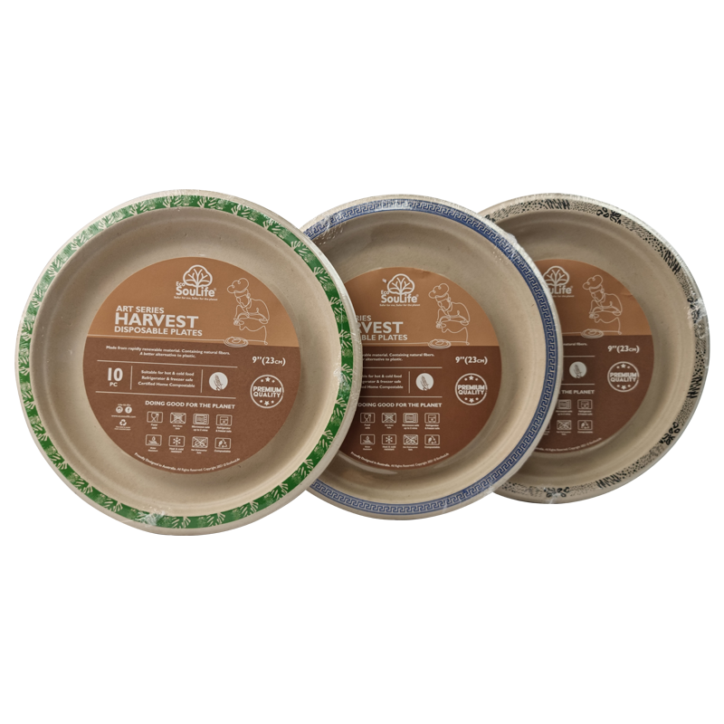 Harvest Art Series Main Plate 10PC - EcoSouLife