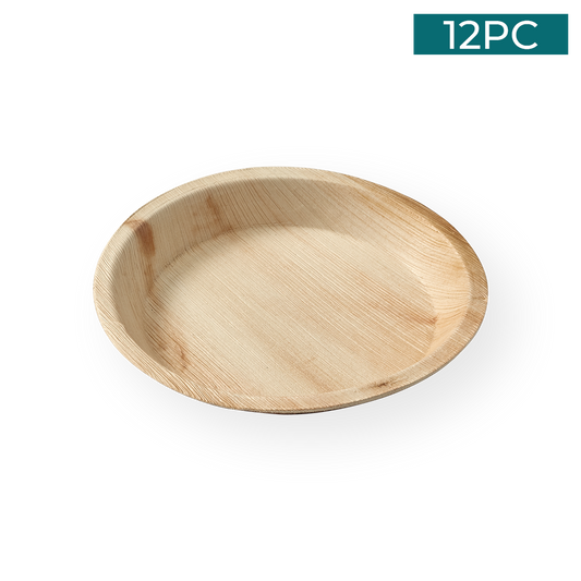 Areca Nut Leaf Side Plates 12PC