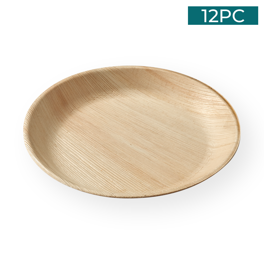 Areca Nut Leaf Main Plates 12PC