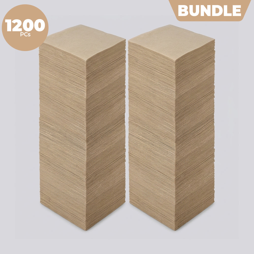 Recycled Paper Cocktail (Small) Napkins - Bundle