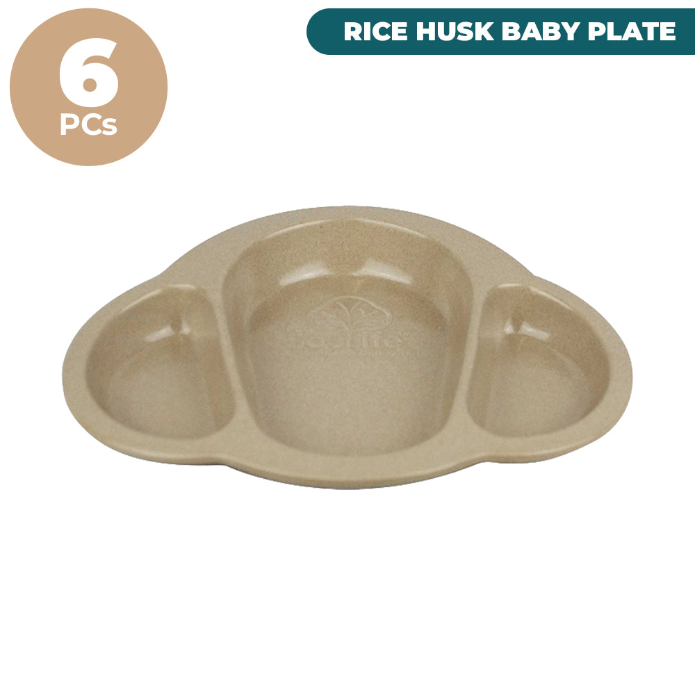 Rice Husk Baby Plate - Bundle