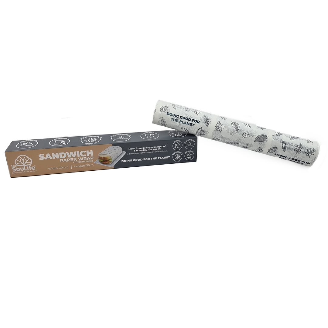 Back to Nature Sandwich Paper Wrap (30cm x 30m) - 6 Rolls Bundle