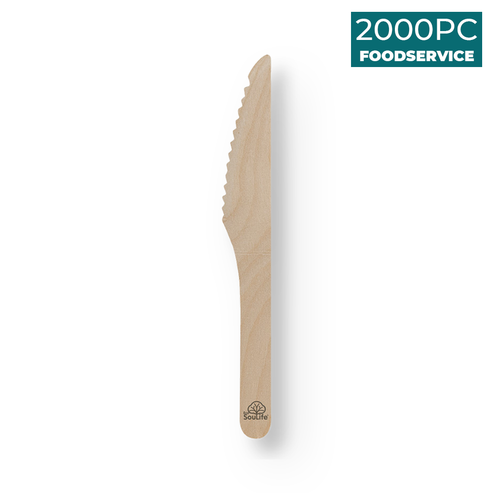 Wooden Cutlery 2000PC - EcoSouLife