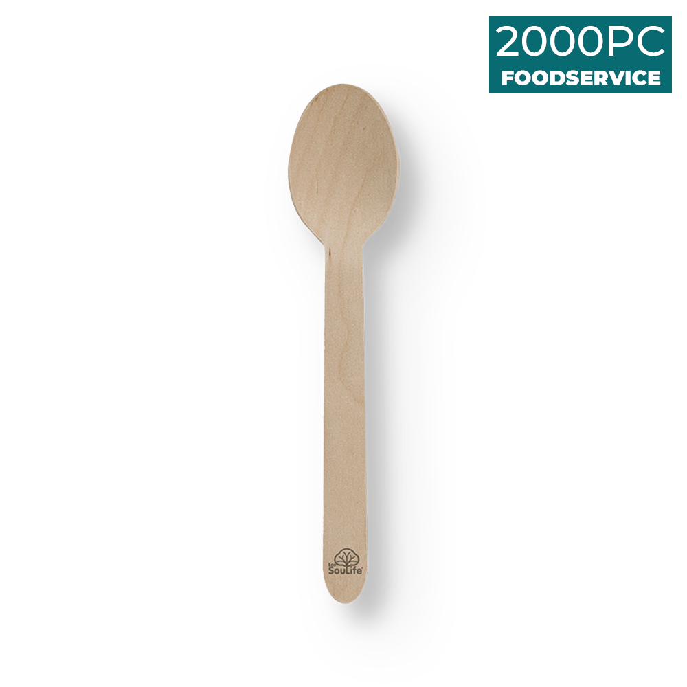 Wooden Cutlery 2000PC - EcoSouLife