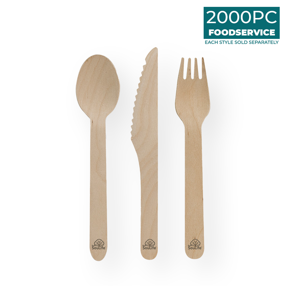 Wooden Cutlery 2000PC