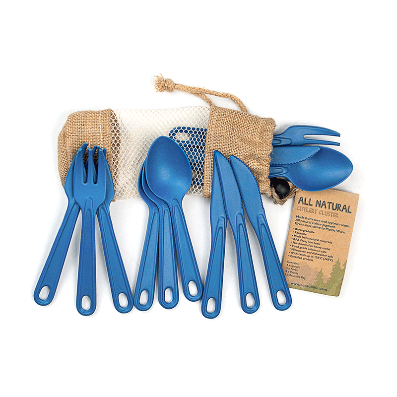 All Natural Cutlery Cluster - EcoSouLife