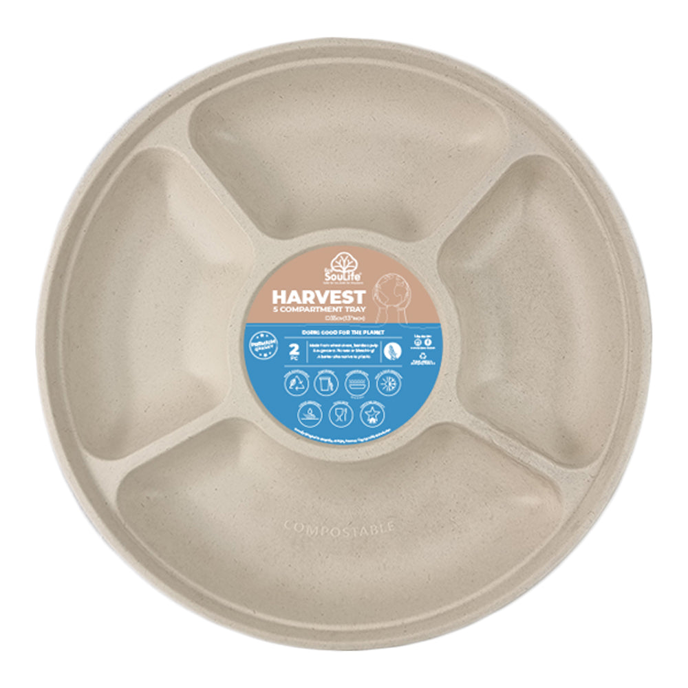 Harvest Compartment Tray 2PC - EcoSouLife