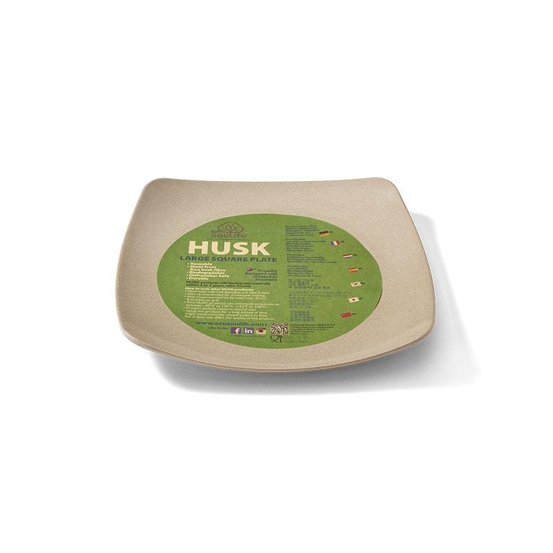 Rice Husk Plate - EcoSouLife