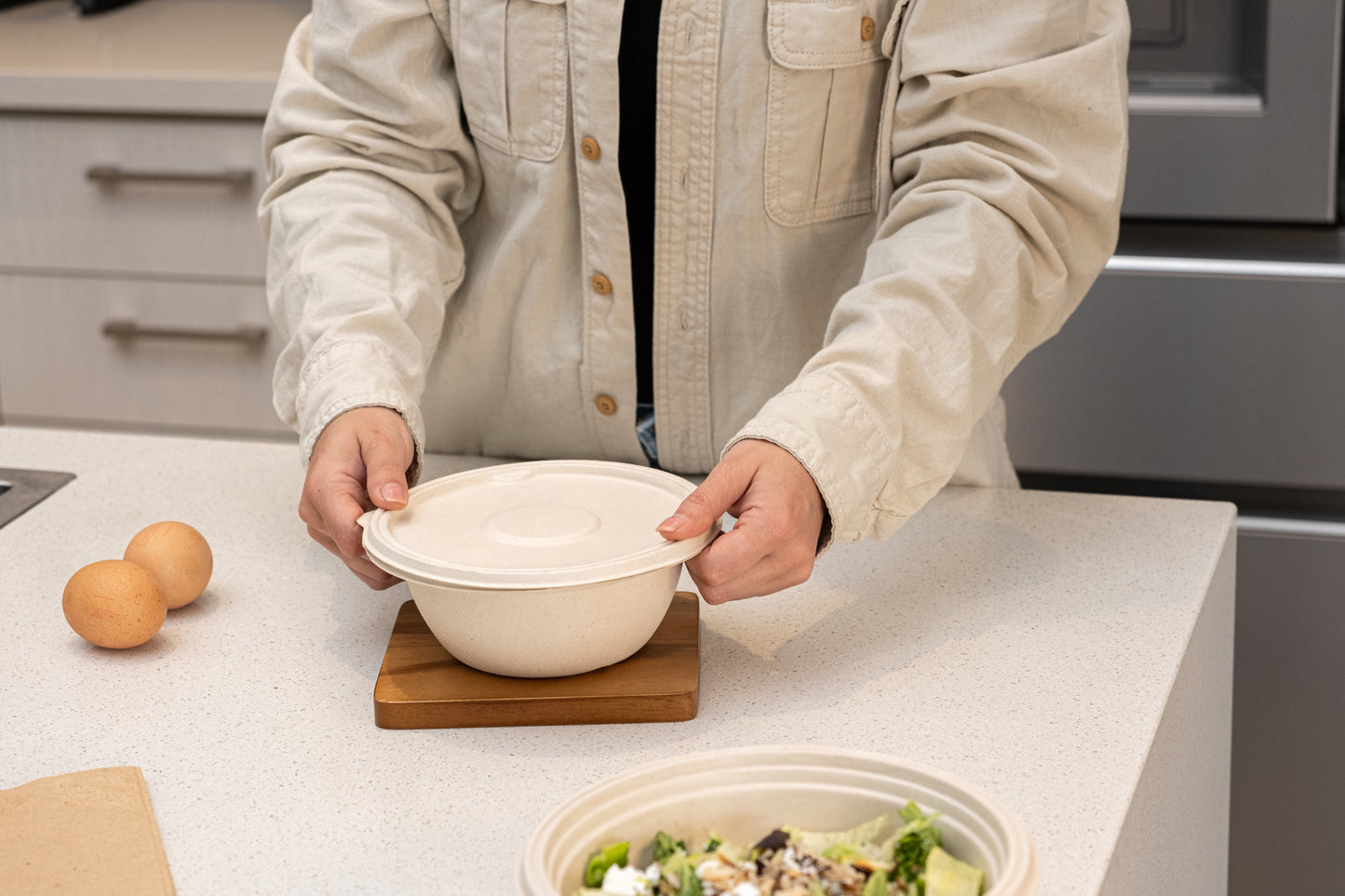 Harvest Leakproof Round Containers