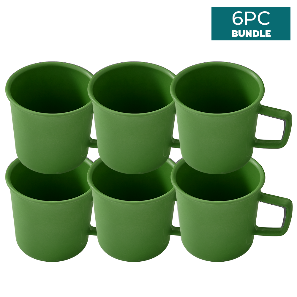 All Natural 400ml Camper Cup 6PCs Bundle