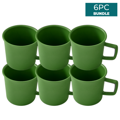All Natural 400ml Camper Cup 6PCs Bundle