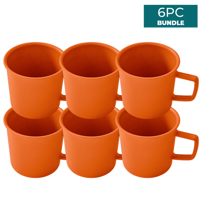 All Natural 400ml Camper Cup 6PCs Bundle