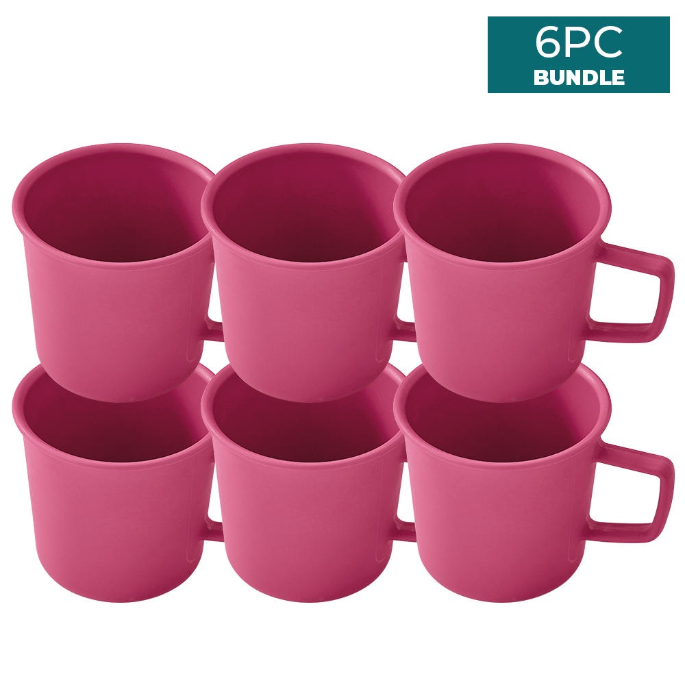 All Natural 400ml Camper Cup 6PCs Bundle