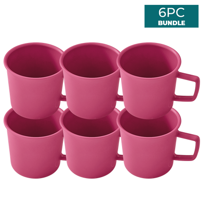 All Natural 400ml Camper Cup 6PCs Bundle