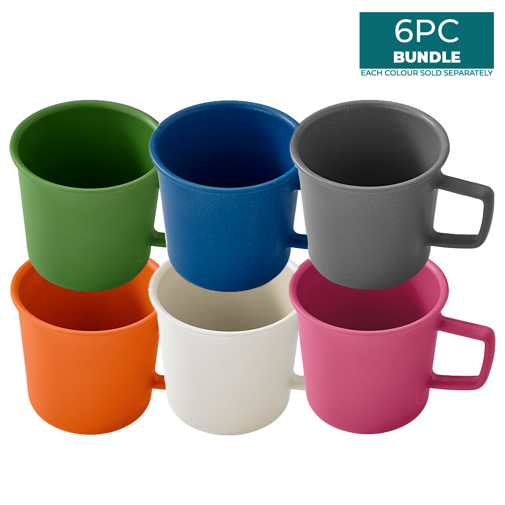 All Natural 400ml Camper Cup 6PCs Bundle