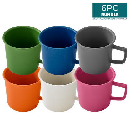 All Natural 400ml Camper Cup 6PCs Bundle