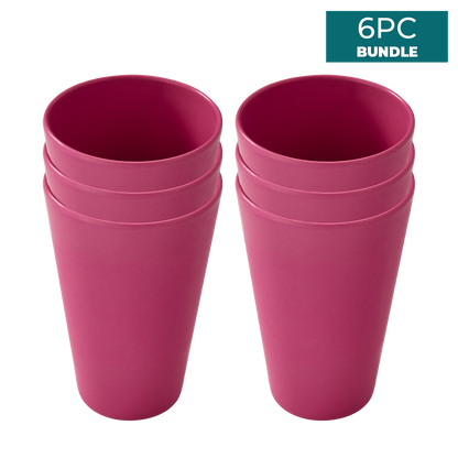 All Natural 400ml Dinner Cup 6PCs Bundle