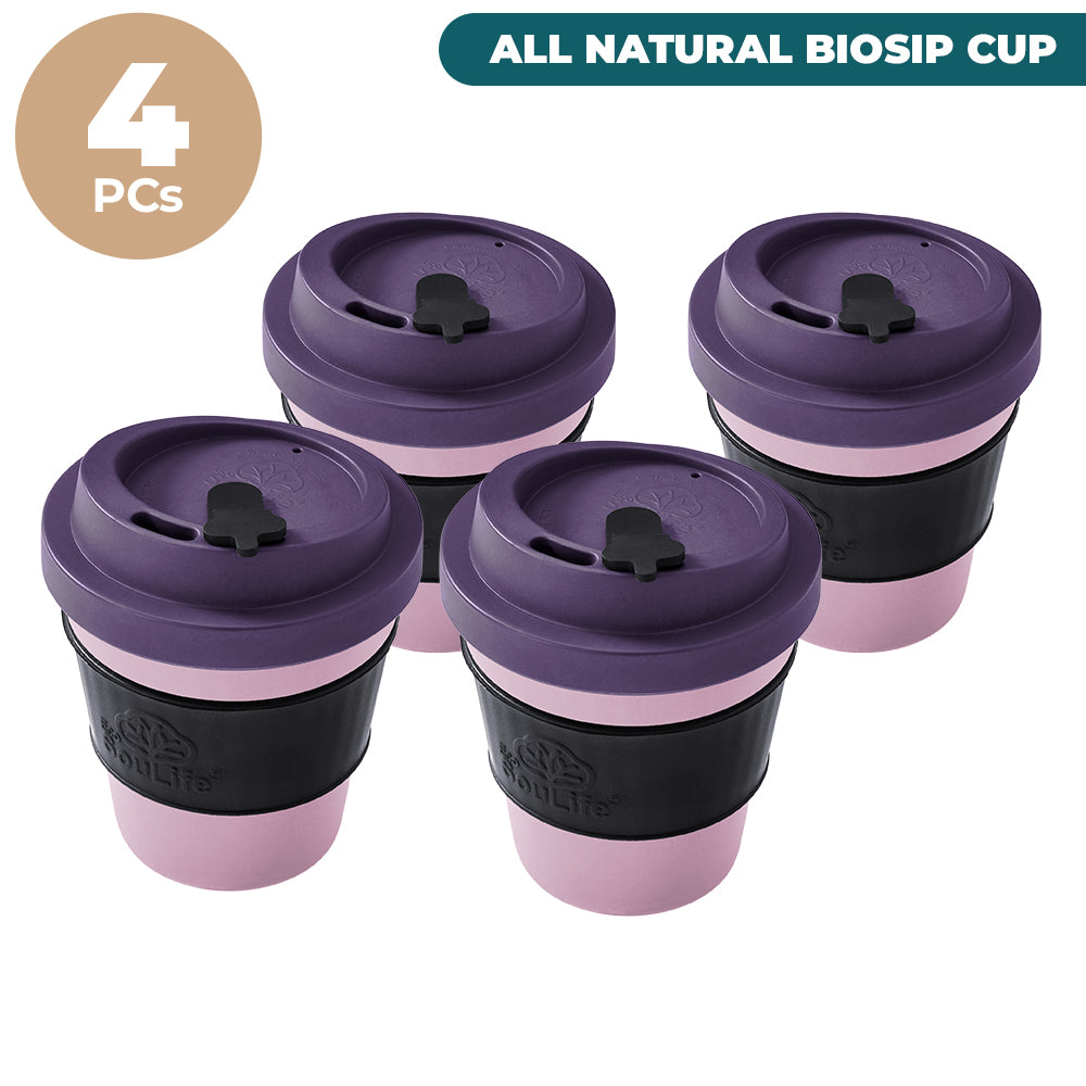 All Natural BioSip Cup Small (350ml / 12oz) - Bundle