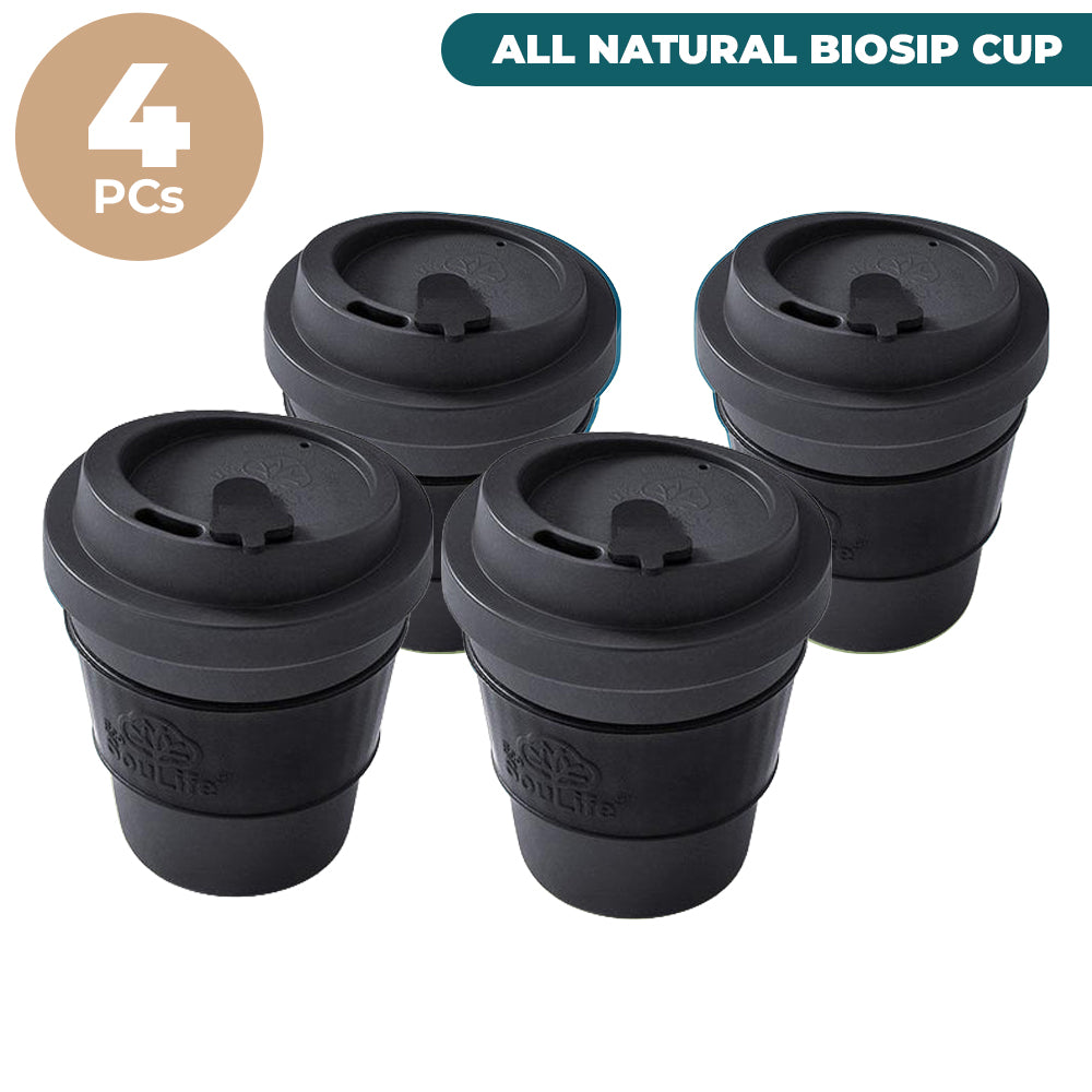 All Natural BioSip Cup Small (350ml / 12oz) - Bundle
