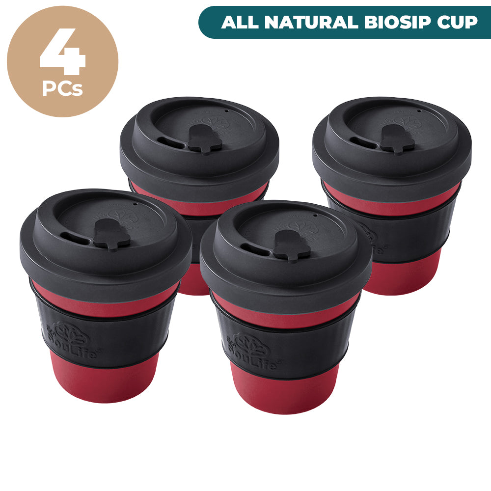 All Natural BioSip Cup Small (350ml / 12oz) - Bundle