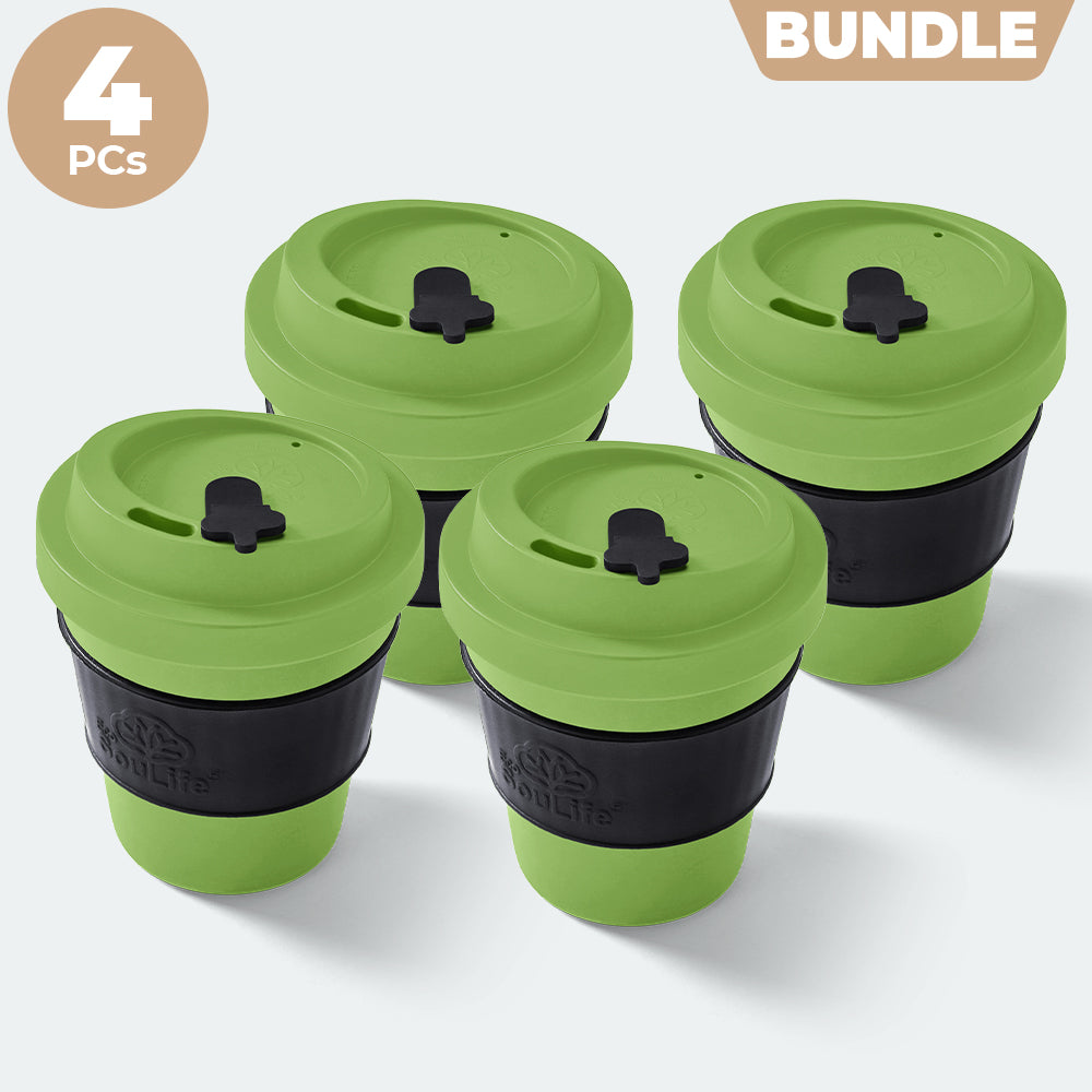 All Natural BioSip Cup Small (350ml / 12oz) - Bundle