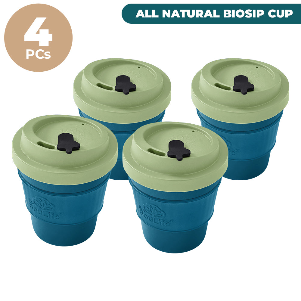 All Natural BioSip Cup Small (350ml / 12oz) - Bundle