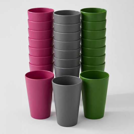 All Natural Large Cups (400ml / 14oz) - 8 Piece Bundle