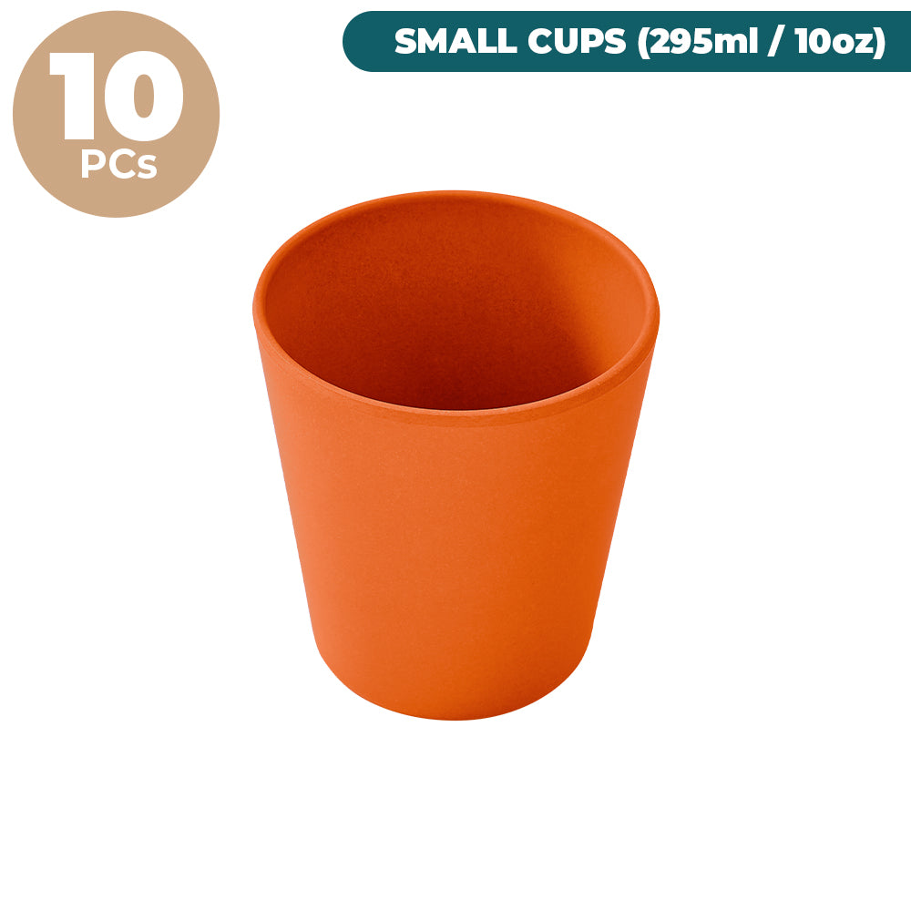 All Natural Small Cups (295ml / 10oz) - 10 Piece Bundle