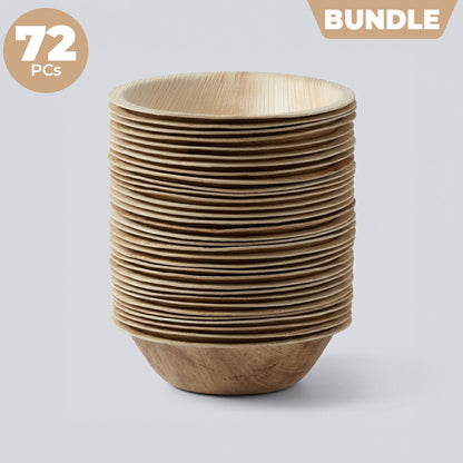 Areca Nut Leaf Mini Bowls - Bundle