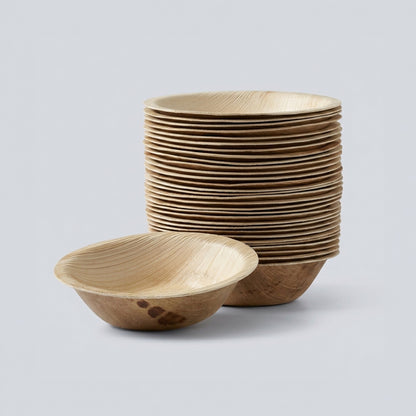 Areca Nut Leaf Mini Bowls - Bundle