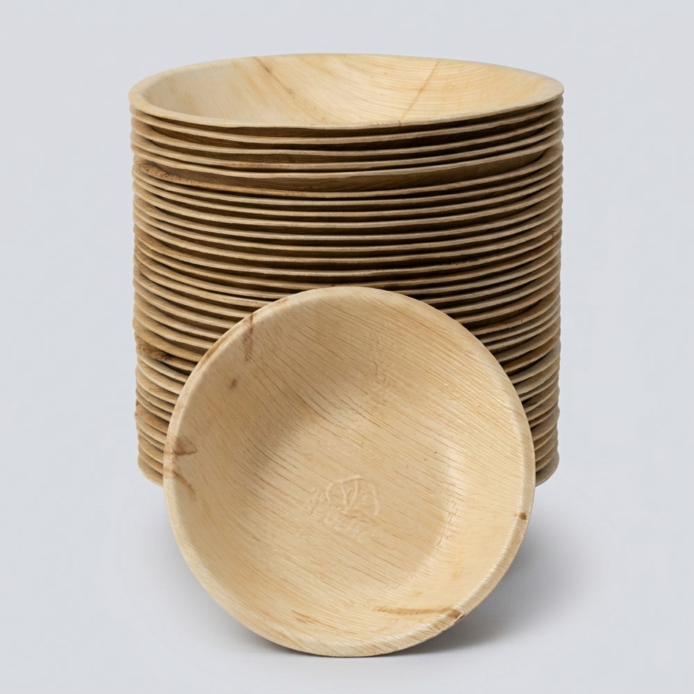Areca Nut Leaf Standard Bowls - Bundle
