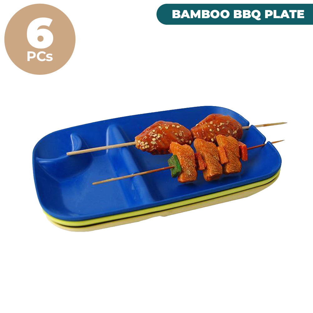 Bamboo BBQ Plate (28cm / 11") - Bundle