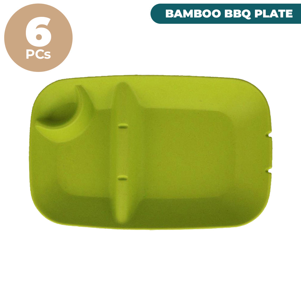 Bamboo BBQ Plate (28cm / 11") - Bundle