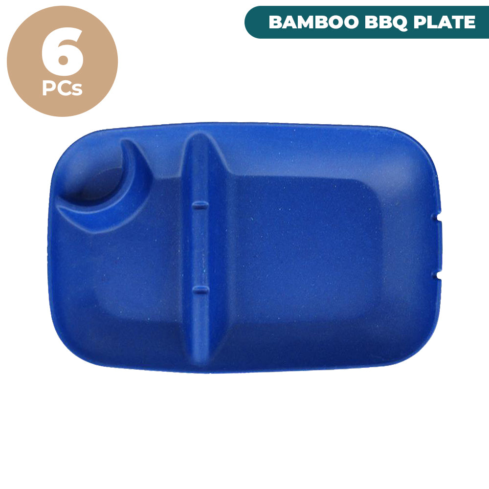 Bamboo BBQ Plate (28cm / 11") - Bundle
