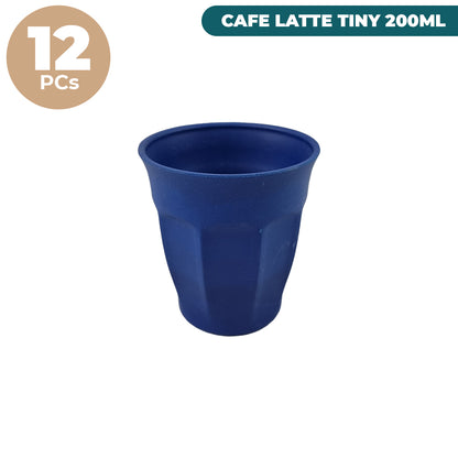 Cafe Latte Tiny Cup 200ml (7oz) - 12 Piece Bundle