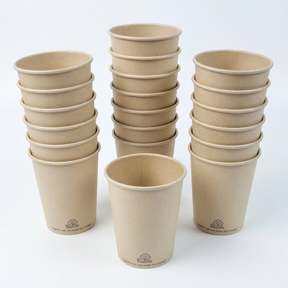 Bamboo Pulp Cups (236ml / 8oz) - Bundle