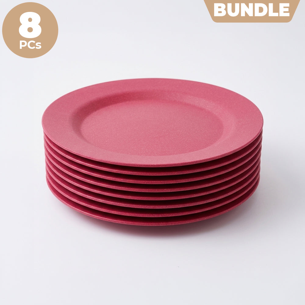 Bamboo Side Plates (20cm / 8") - Bundle