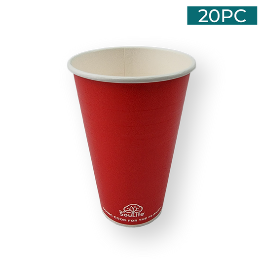 Eco Collage Party Cups 20PC