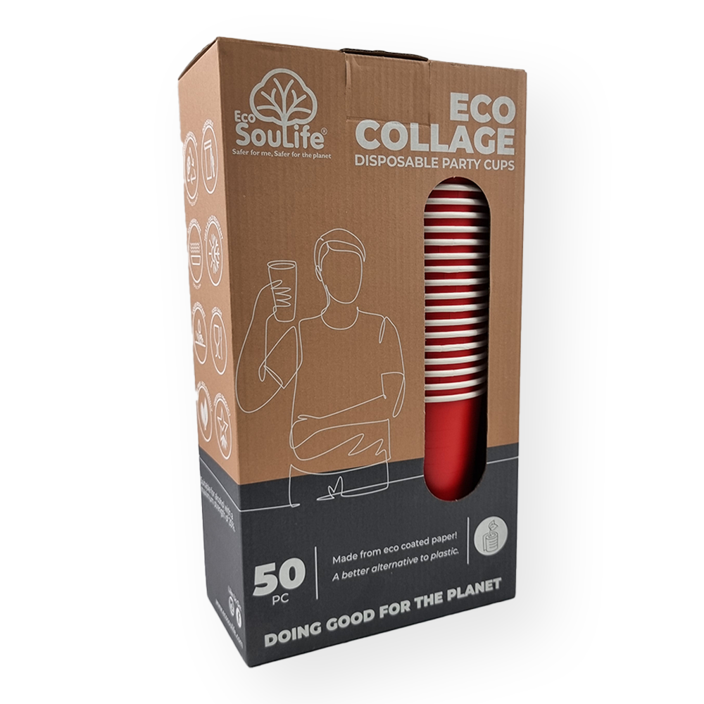 Eco College Party Cups 50PC
