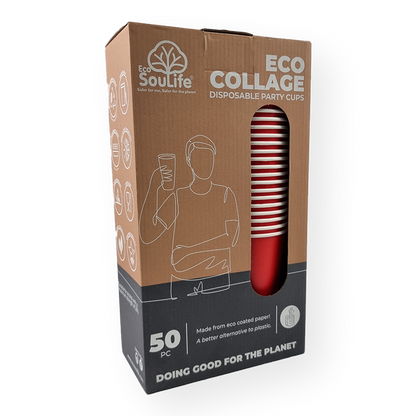 Eco College Party Cups 50PC
