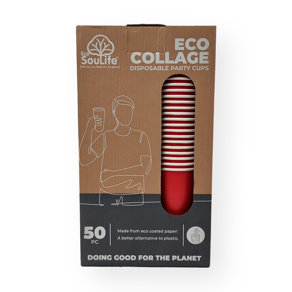 Eco College Party Cups 50PC